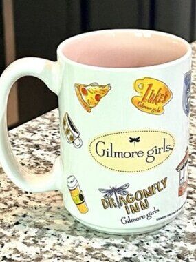 Gilmore Girls Mug NWOT Life's Short Talk Fast 15 oz. Zak Coffee Cup Gift Luke's